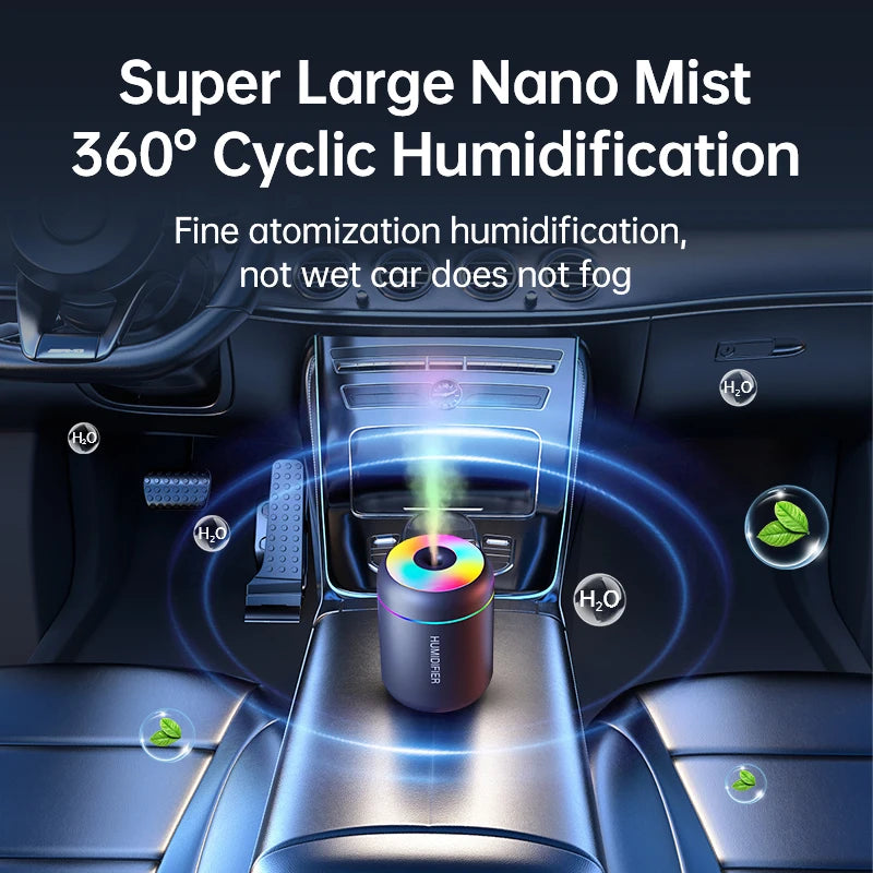 Mini USB Humidifier with Ambient Light