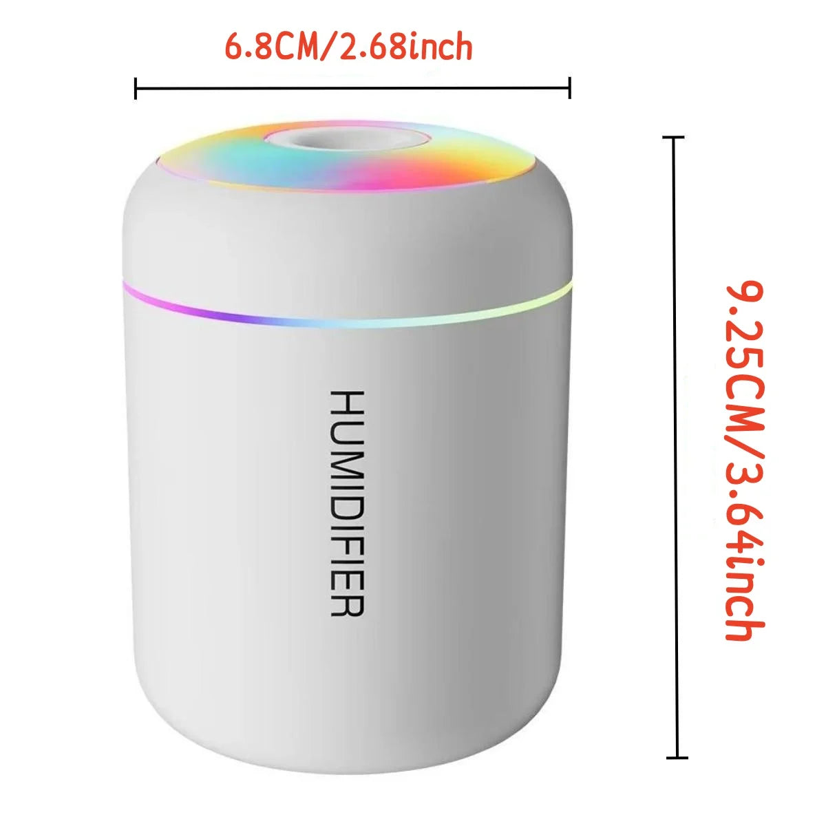 Mini USB Humidifier with Ambient Light