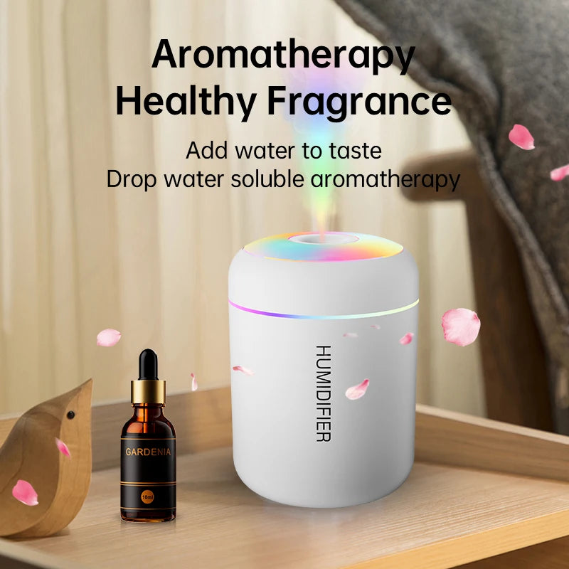 Mini USB Humidifier with Ambient Light