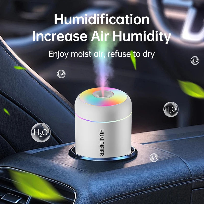 Mini USB Humidifier with Ambient Light