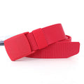 Security check camouflage nylon belt men's tactical belt women's automatic buckle pants belt woven cross-border wholesale