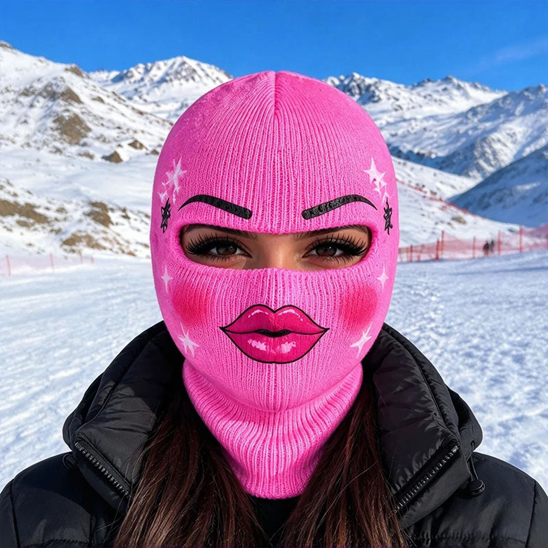 Printed Winter Balaclava Mask