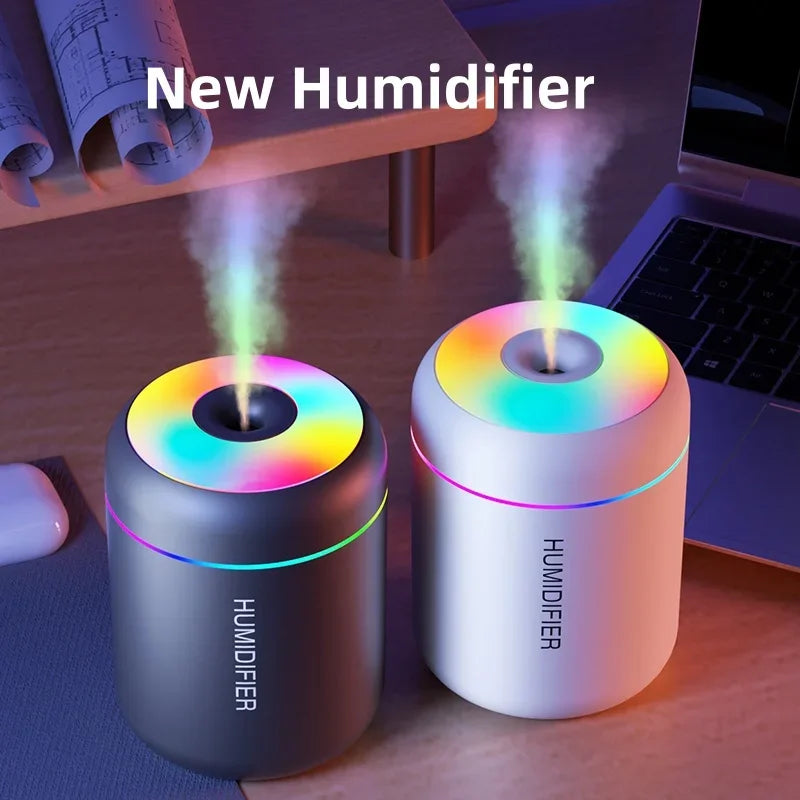 Mini USB Humidifier with Ambient Light