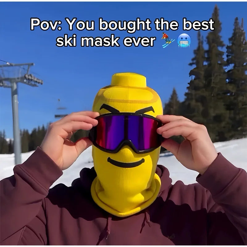 Printed Winter Balaclava Mask