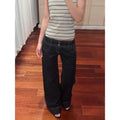 Women's casual jeans and wide-leg trousers