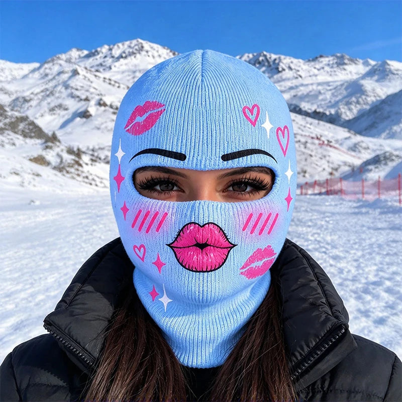 Printed Winter Balaclava Mask