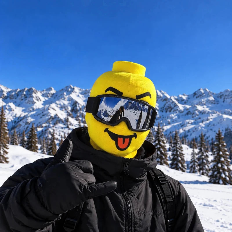Printed Winter Balaclava Mask
