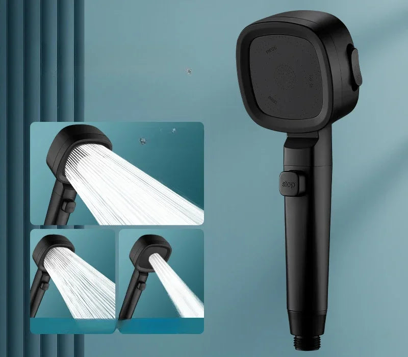3-Mode Handheld Shower Head