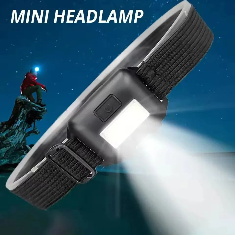 Rechargeable Flashlight Cap Light Rechargeable Led Headlamp Super Powerful Flashlights High Power Flashlight Hiking Lamp Battery
