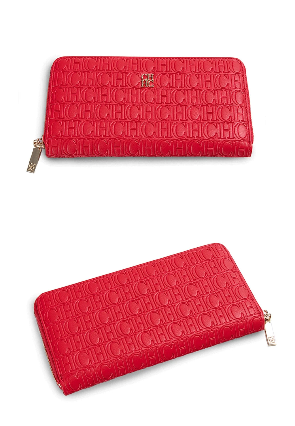 CH Fashion Classic Women's Wallet Standard Solid Color Design Letter Embossed Women's 2026 New Luxury Wallet
