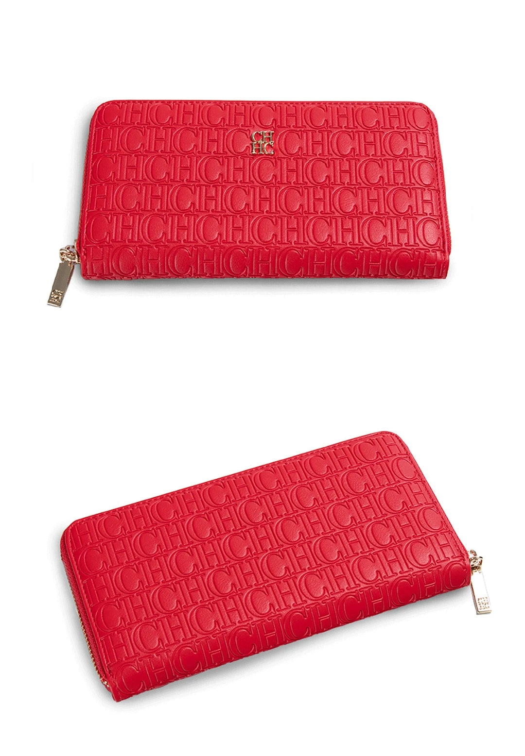 CH Fashion Classic Women's Wallet Standard Solid Color Design Letter Embossed Women's 2026 New Luxury Wallet