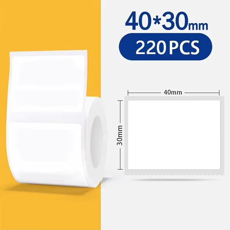 Portable Printer Mini Label Printer Self-adhesive Inkless 12-58mm Label Makers For Photo/Label/Home/Office/Business/Gifts As B21