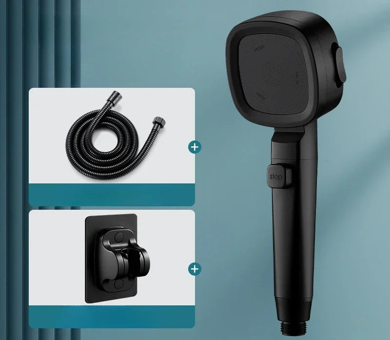 3-Mode Handheld Shower Head