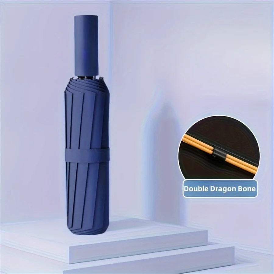 Automatic Folding Umbrella – 12-Rib Design