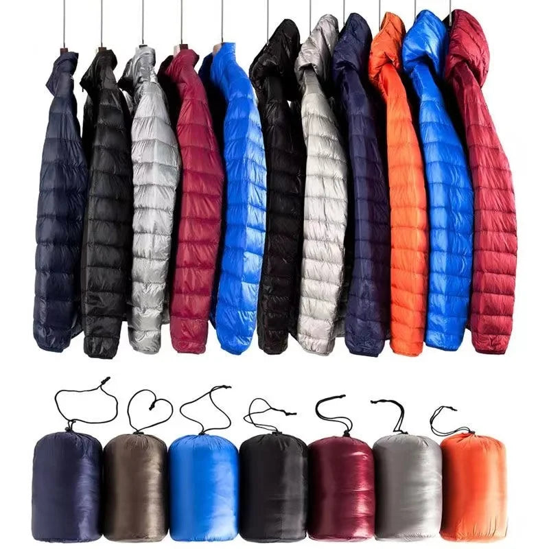 Men's hooded winter jacket