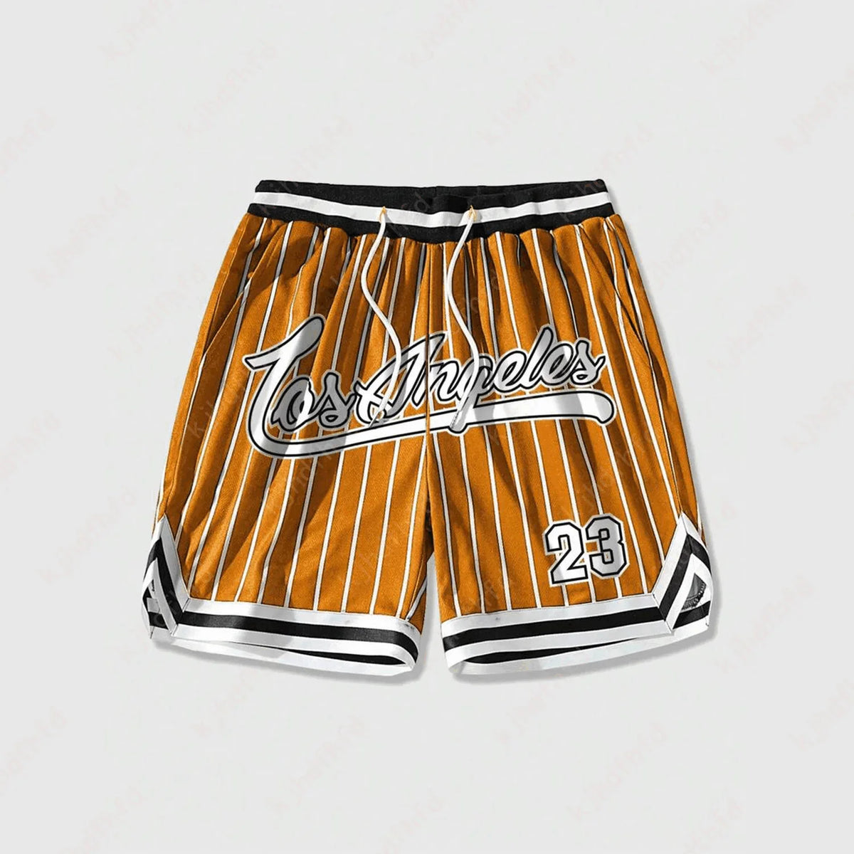 Los Angeles #23 Basketball Shorts Men's Loose Beach Shorts Quick Dry Shorts For Summer Women 3D Casual Oversized Sport Shorts