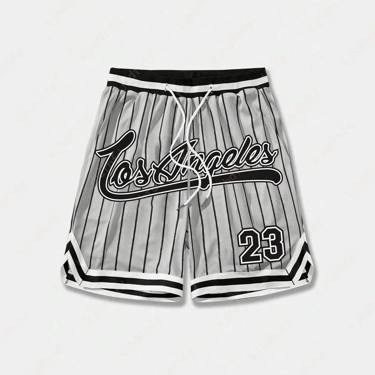 Los Angeles #23 Basketball Shorts Men's Loose Beach Shorts Quick Dry Shorts For Summer Women 3D Casual Oversized Sport Shorts