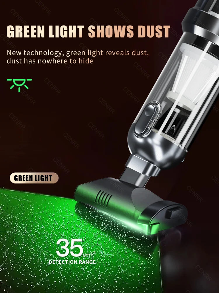 CENRR Car Vacuum Cleaner Mini 998000PA Powerful Cordless Portable Vacuum Cleaner for Home Appliance Handheld Blower Car Cleaner