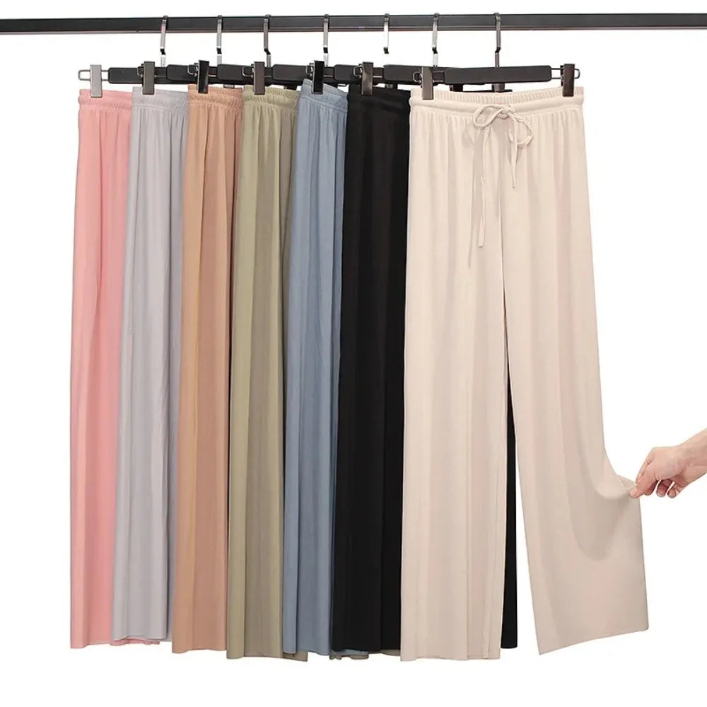 Women's casual jeans and wide-leg trousers