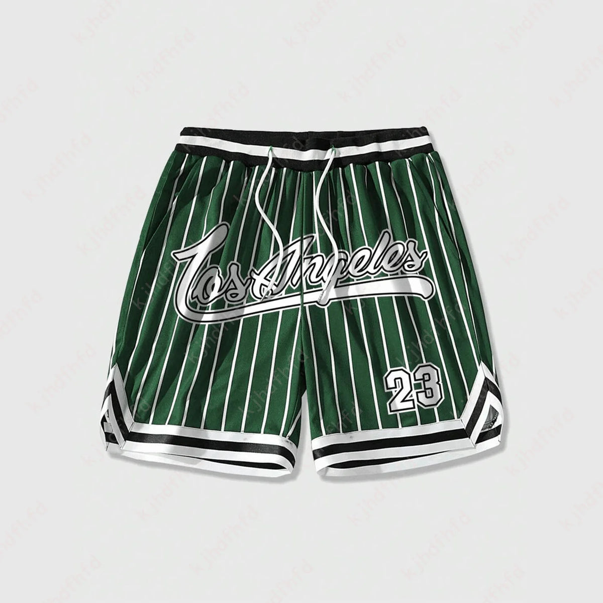 Los Angeles #23 Basketball Shorts Men's Loose Beach Shorts Quick Dry Shorts For Summer Women 3D Casual Oversized Sport Shorts
