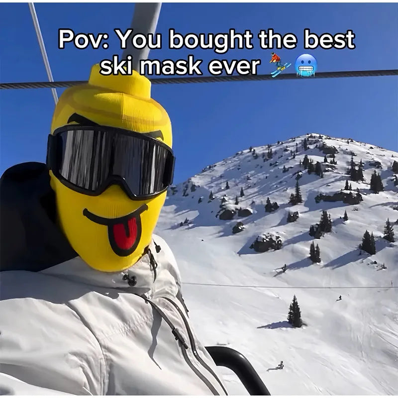 Printed Winter Balaclava Mask