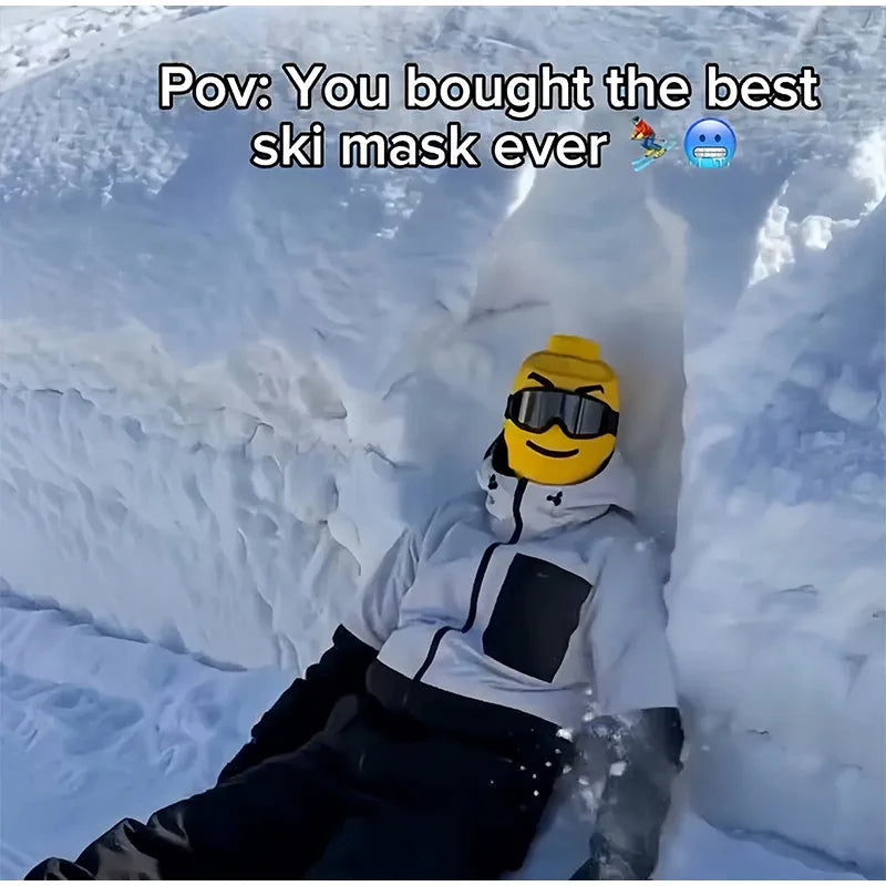 Printed Winter Balaclava Mask