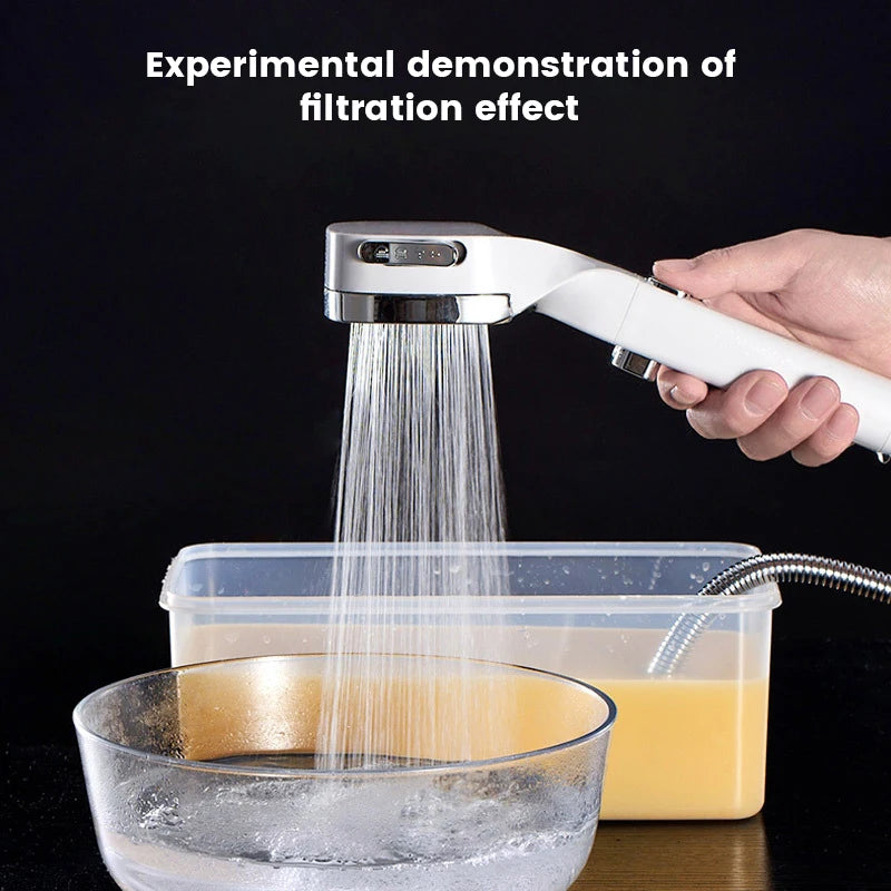 3-Mode Handheld Shower Head