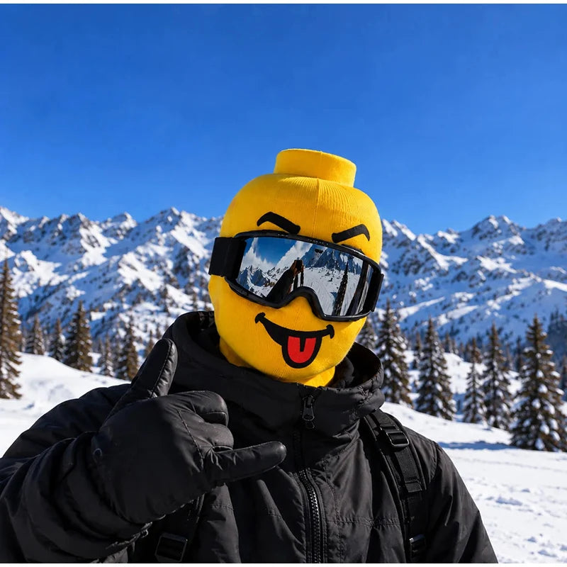 Printed Winter Balaclava Mask