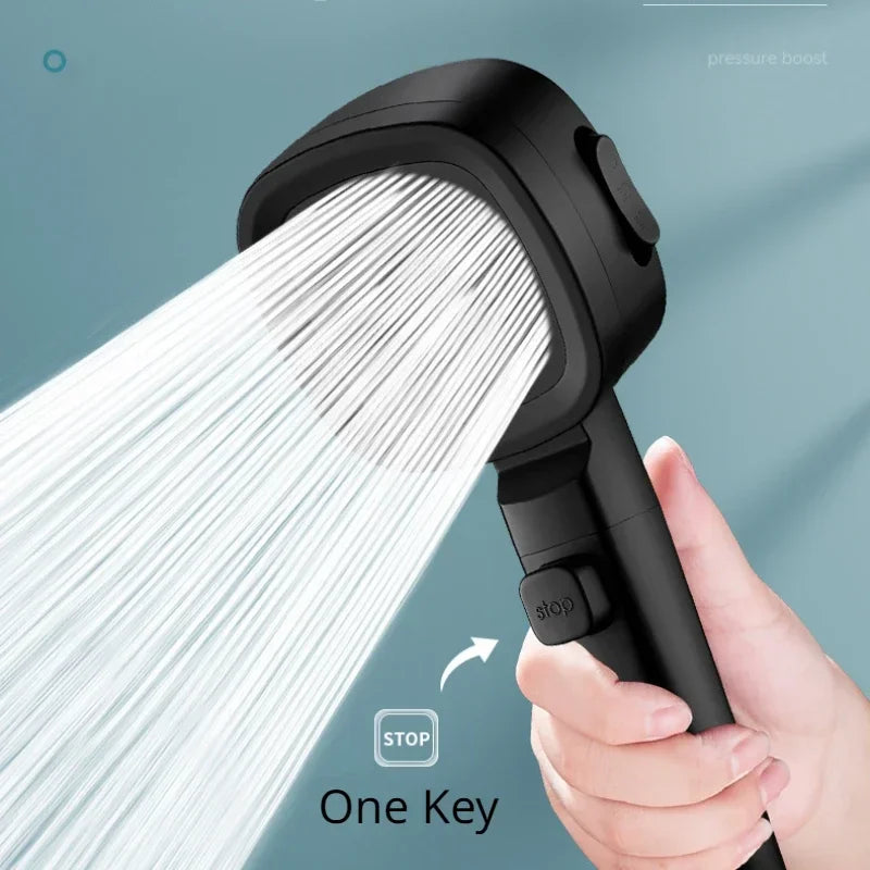 3-Mode Handheld Shower Head