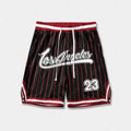Los Angeles #23 Basketball Shorts Men's Loose Beach Shorts Quick Dry Shorts For Summer Women 3D Casual Oversized Sport Shorts