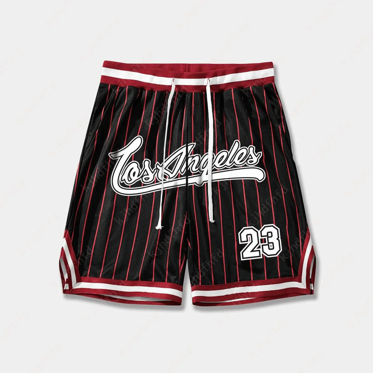 Los Angeles #23 Basketball Shorts Men's Loose Beach Shorts Quick Dry Shorts For Summer Women 3D Casual Oversized Sport Shorts