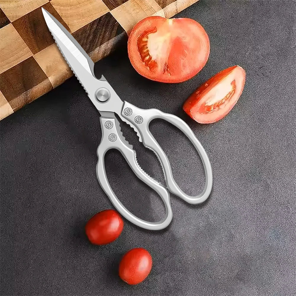 1PC，Chicken Bone Kitchen Scissors Kitchen Duck Fish Cutter Stainless Steel BBQ Scissors Food Scissors Food Scissors Tools