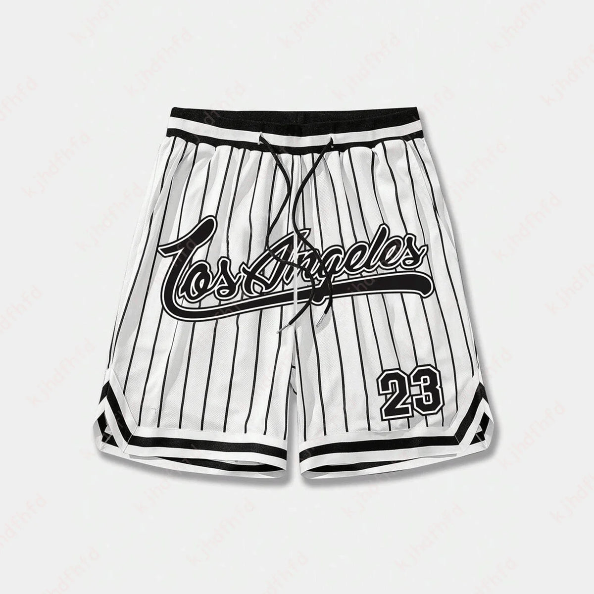 Los Angeles #23 Basketball Shorts Men's Loose Beach Shorts Quick Dry Shorts For Summer Women 3D Casual Oversized Sport Shorts
