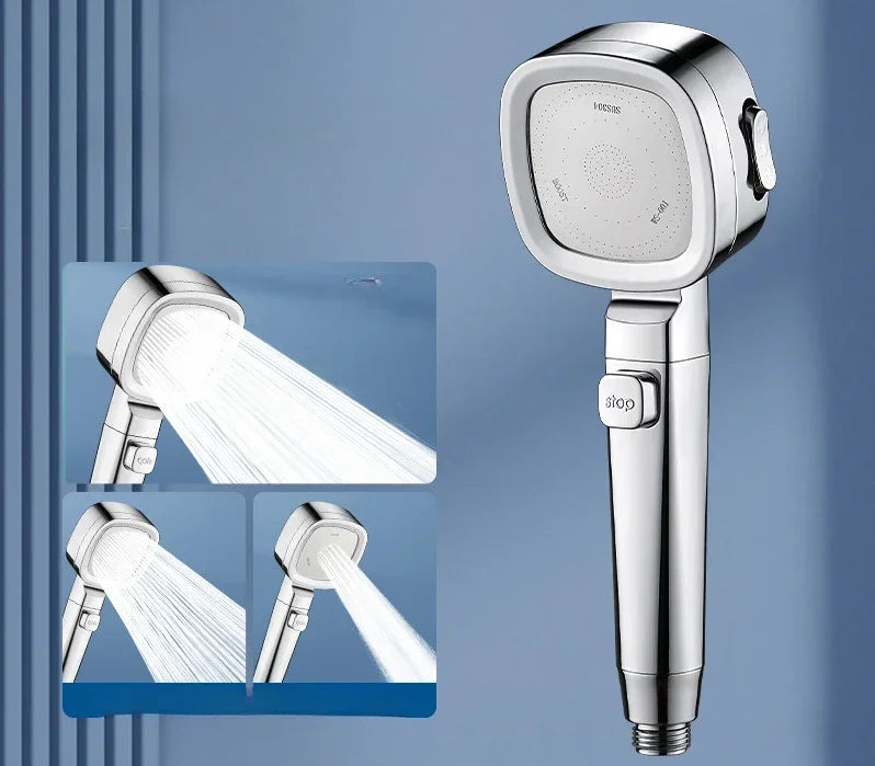 3-Mode Handheld Shower Head