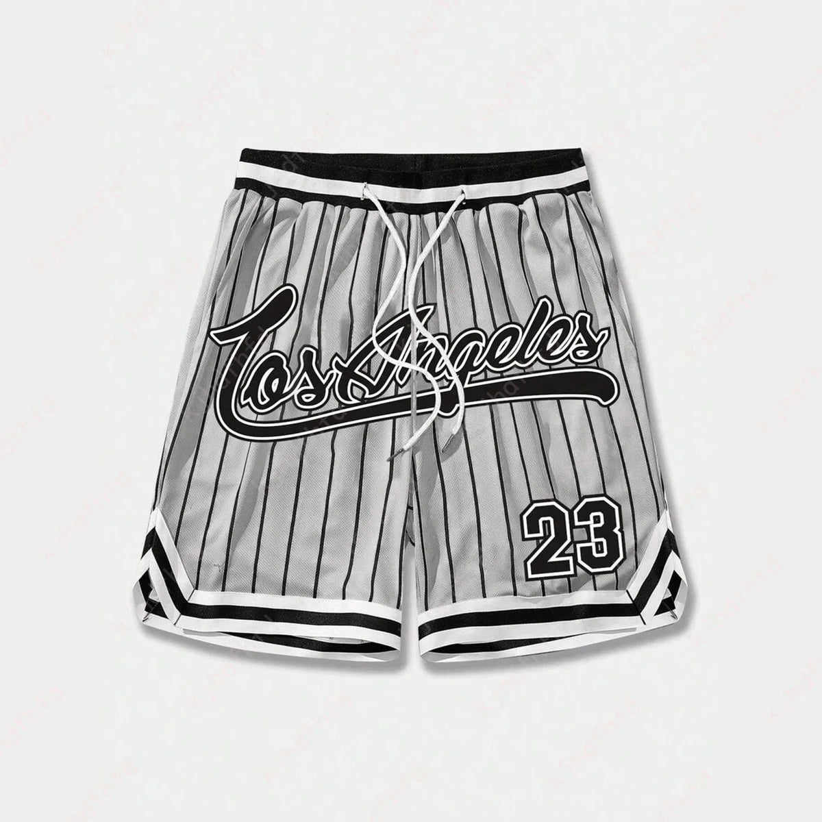 Los Angeles #23 Basketball Shorts Men's Loose Beach Shorts Quick Dry Shorts For Summer Women 3D Casual Oversized Sport Shorts