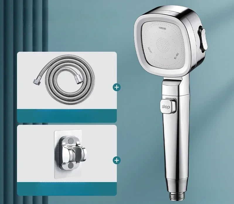 3-Mode Handheld Shower Head
