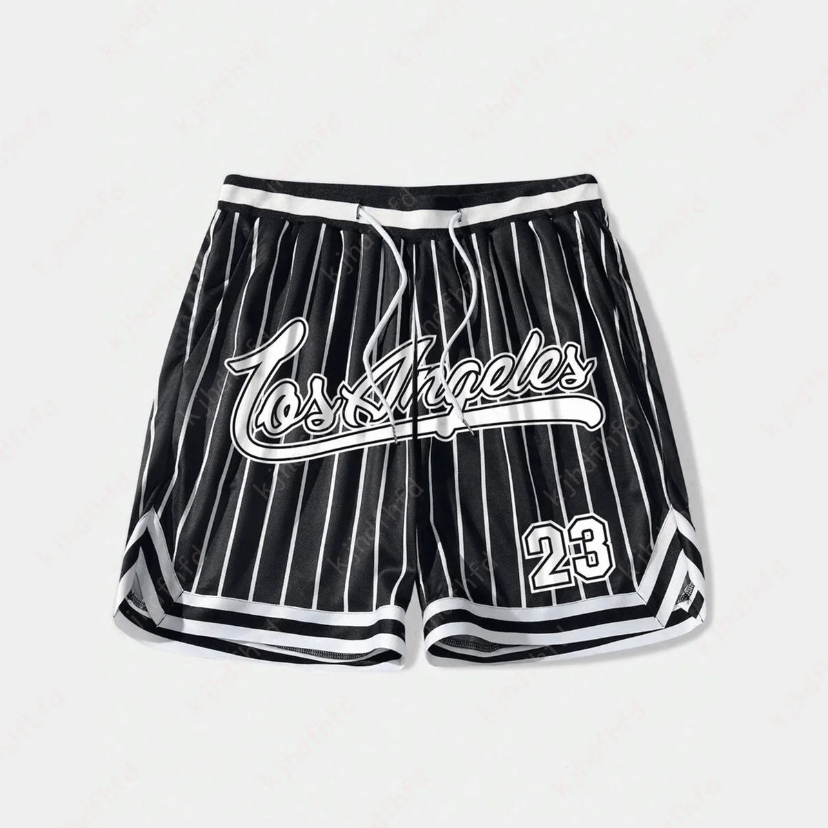 Los Angeles #23 Basketball Shorts Men's Loose Beach Shorts Quick Dry Shorts For Summer Women 3D Casual Oversized Sport Shorts