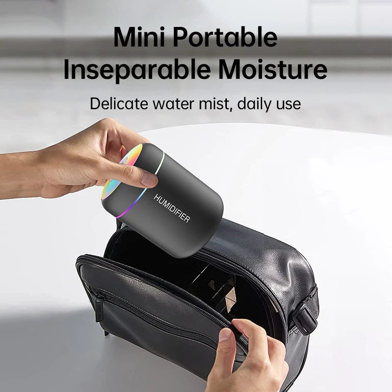 Mini USB Humidifier with Ambient Light