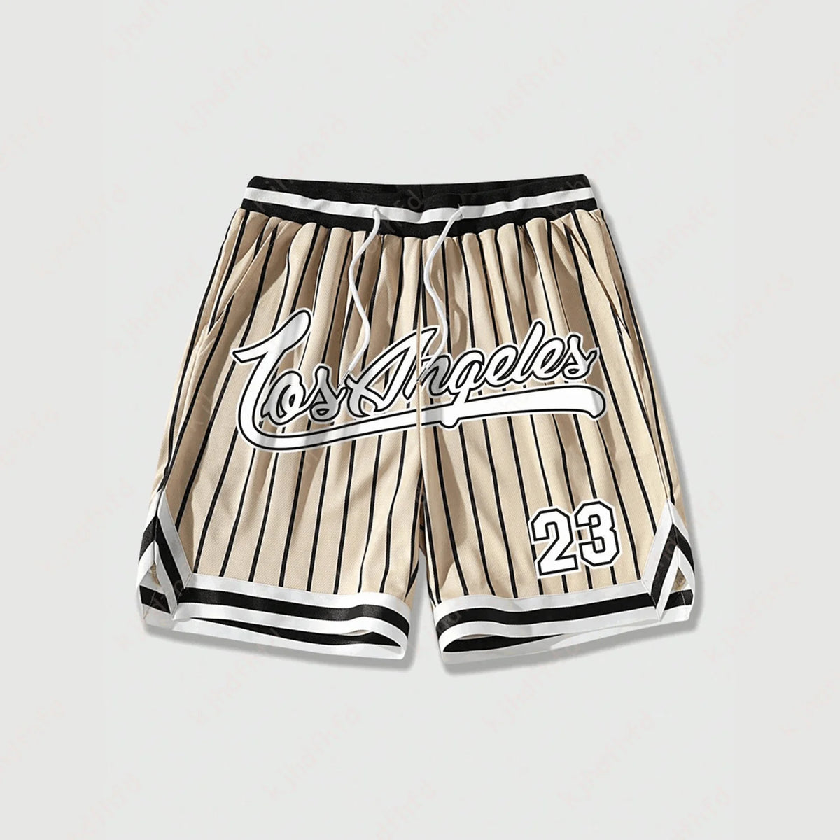 Los Angeles #23 Basketball Shorts Men's Loose Beach Shorts Quick Dry Shorts For Summer Women 3D Casual Oversized Sport Shorts